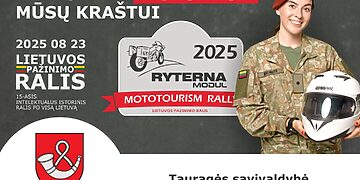 Kviečiame atstovauti Tauragės kraštui motociklininkų ralyje „Ryterna Modul Mototourism Rally“