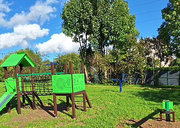 Kretingoje atnaujinamos vaikų žaidimų aikštelės