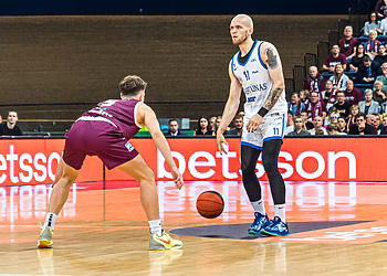 Nuostabus A. Velička vedė klaipėdiečius į pergalę Panevėžyje