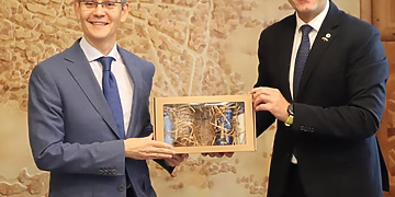 Ispanijos ambasadorius lankėsi Šiauliuose