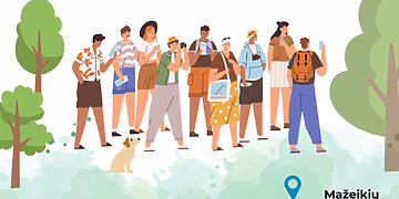 Pėsčiųjų žygis „Gyvenimo žingsniu“