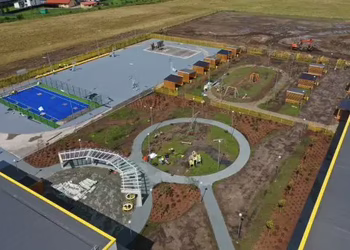 Sporto ir laisvalaikio erdvės prie Sendvario „Saulės“ mokyklos – ir bendruomenės poreikiams