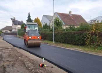 Kretingoje asfaltuojamos mažosios gatvės ir akligatviai