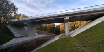 Tauragės r. baigtas tilto per Šuniją rekonstravimas