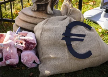 Didžiausias protestas prie VMVT: ar teisingumo svarstyklės pakrypo į pinigų, o ne paršelių pusę?