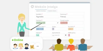 Tapkite buhalteriu: baikite nemokamą profesionalų sukurtą apskaitos kursą