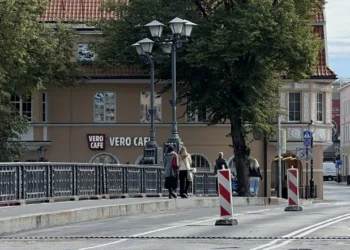 Klaipėdoje atliktas Biržos tilto pakėlimo patikrinimas