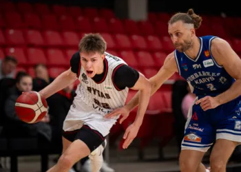 G. Križanauskas pasižymėjo pergalėje su jurbarkiečiais