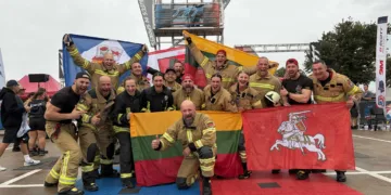 Ugniagesiai gelbėtojai į Šiaulius parvežė pasaulio čempionato auksą!