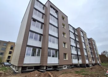 Joniškyje atliekami 6 daugiabučių atnaujinimo (modernizavimo) darbai