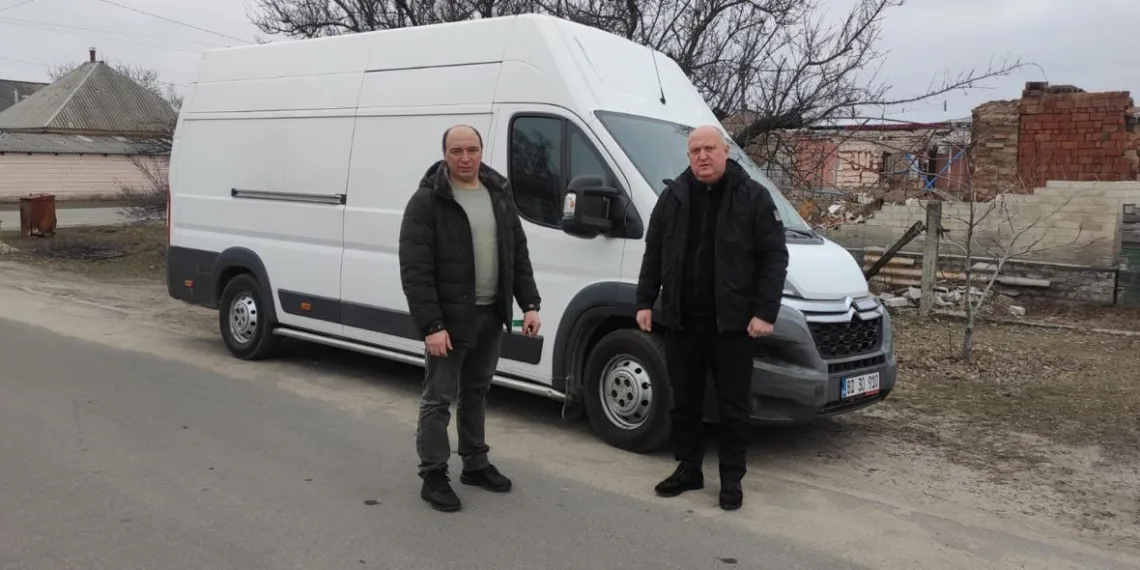 Tęsiama Klaipėdos rajono parama Lymanui: miestą pasiekė humanitarinės pagalbos siunta