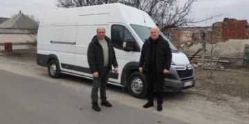 Tęsiama Klaipėdos rajono parama Lymanui: miestą pasiekė humanitarinės pagalbos siunta