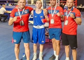 Europos jaunučių bokso čempionate iškovota 5 vieta