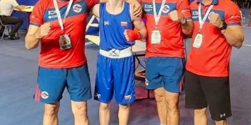 Europos jaunučių bokso čempionate iškovota 5 vieta