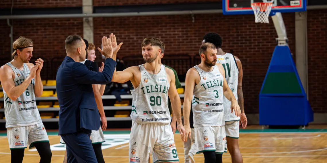 Telšiškių tritaškių lietus nepaliko šansų „Ryto“ dubleriams | NKL