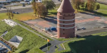 Atgimęs Klaipėdos Pilies bokštas kviečia į statybų užbaigimo simbolinį vakarą