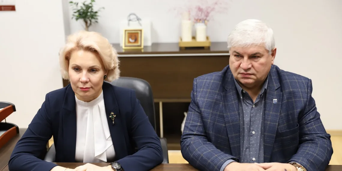 Mažeikių sav.vadovai susitiko su AB „ORLEN Lietuva“ Mažeikių raj.,sav.nuotr.