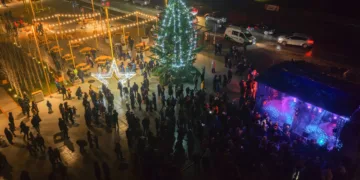 Nušvito Sendvario seniūnijos eglė