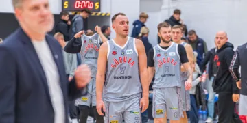 Marijampoliečiai įveikė „Jurbarko-Kario-Manvesta“ krepšininkus