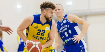 „Jurbarkas-Karys-Manvesta“ po atkaklios kovos nugalėjo „Kretingos-Rivile“