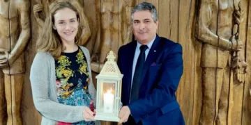 Betliejaus taikos ugnis pasiekė Neringą