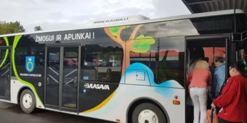 Palangiškiai nuo birželio miesto autobusais važinės nemokamai.Palangos m.sav.nuotr.