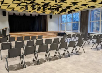 Atnaujintos Telšių „Kranto“ progimnazijos vidaus erdvės