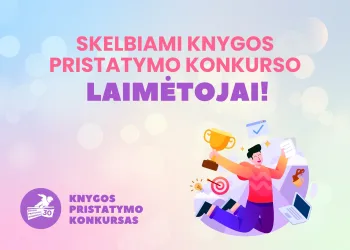 Paskelbti knygos pristatymo konkurso laimėtojai