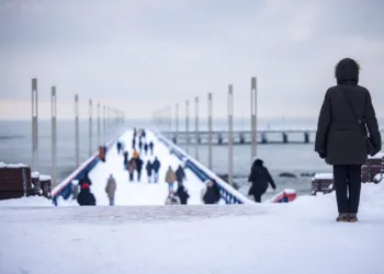 Iš Palangos jau išvežta daugiau kaip tūkstantis kubinių metrų sniego