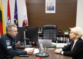 Mažeikių rajono merė susitiko su Mažeikių PK viršininku