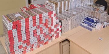 Kretingoje pareigūnai aptiko kontrabandinių cigarečių