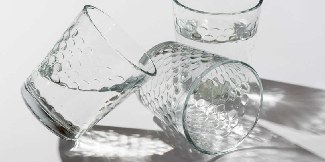 Krištolinės stiklinės