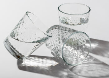 Krištolinės stiklinės