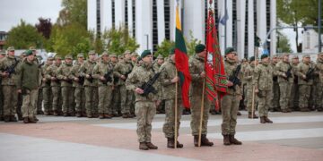 Šiaulių Prisikėlimo aikštėje vyks iškilminga karių rikiuotė