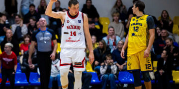 Palangos „Olimpas“ permainingoje kovoje pajūryje nusileido Mažeikių „M Basket“