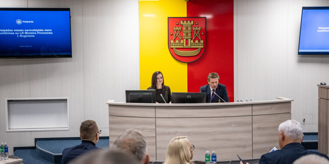 Klaipėdoje lankėsi Lietuvos Respublikos Ministrė Pirmininkė Inga Ruginienė