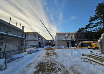 Klaipėdoje sparčiai kyla modernūs globos namai senjorams