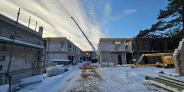 Klaipėdoje sparčiai kyla modernūs globos namai senjorams