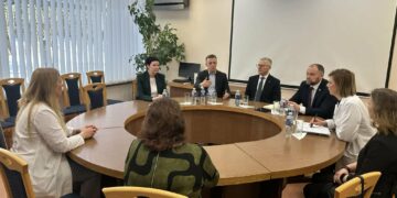 Jurbarko ligoninėje viešėjo Lietuvos Vyriausybės atstovai