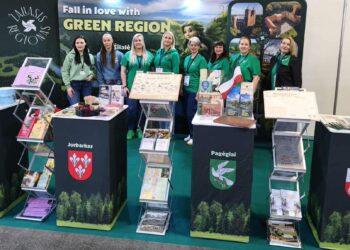 Turizmo „Balttour 2026“ parodoje jurbarkiečiai pristatė savo kraštą