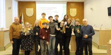 Jaunimo atstovai/Raseinių raj.sav.nuotr.