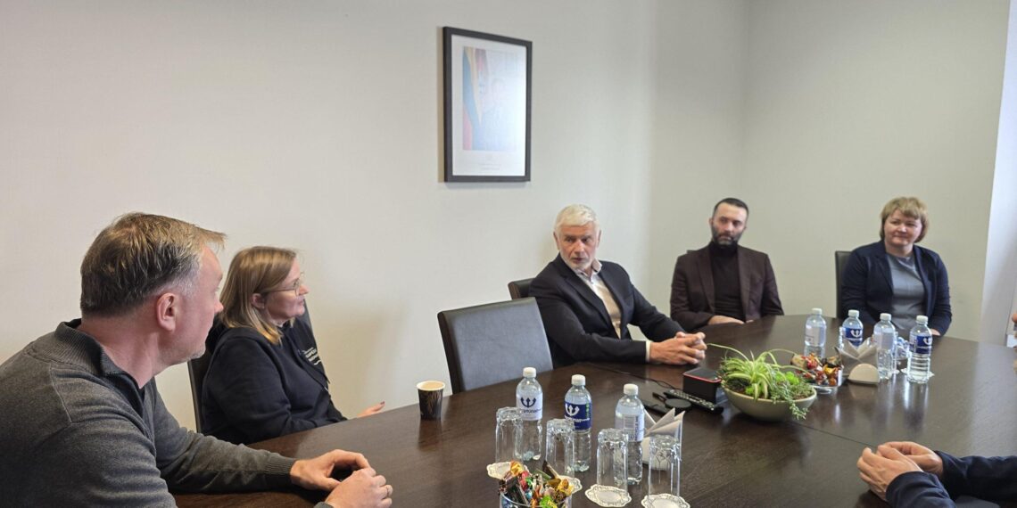 Architektų vizitas savivaldybėje/KLaipėdos raj.sav.nuotr.