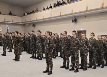 Plungėje surengtas IV Respublikinis būrių rikiuotės konkursas