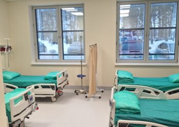 Kretingoje užbaigtas naujasis ligoninės priestatas