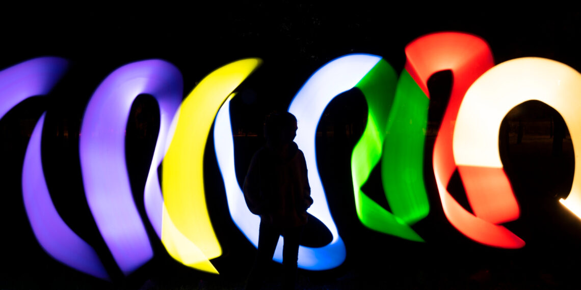 Šviesų instaliacija/Asociatyvi nuotr./Freepik