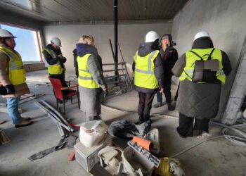 Statomame Klaipėdos rajono Mazūriškių darželyje ir toliau vyksta darbai