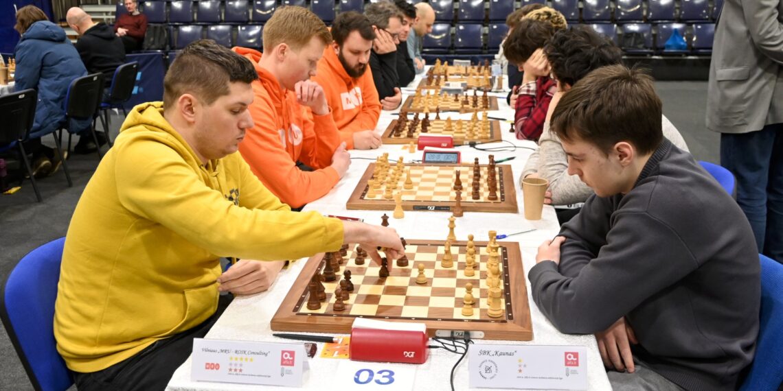 Šachmatų varžybos/Rietavo sav.nuotr.