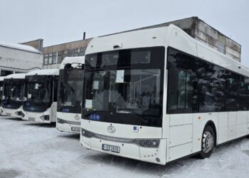 Į Plungę atkeliavo 6 elektriniai autobusai