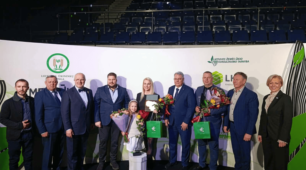 Pagėgių ūkininkų apdovanojimas/Pagėgių sav.nuotr.