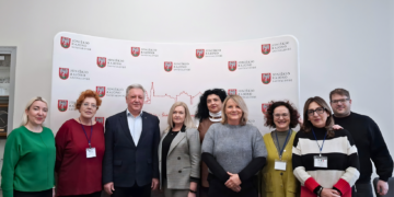 Tarptautinio projekto dalyviai lankėsi Joniškio rajono savivaldybėje